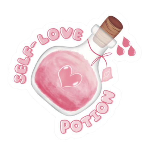 Self-Love Potion Sticker
